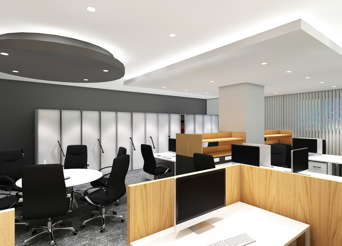 Interior Design and Build of STA Office at Level 3 and 10 in Kuching